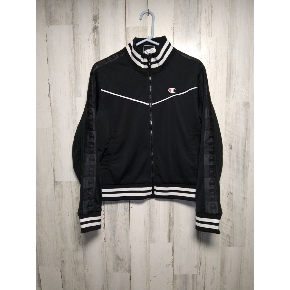 Champion Women's XL Black Track Jacket